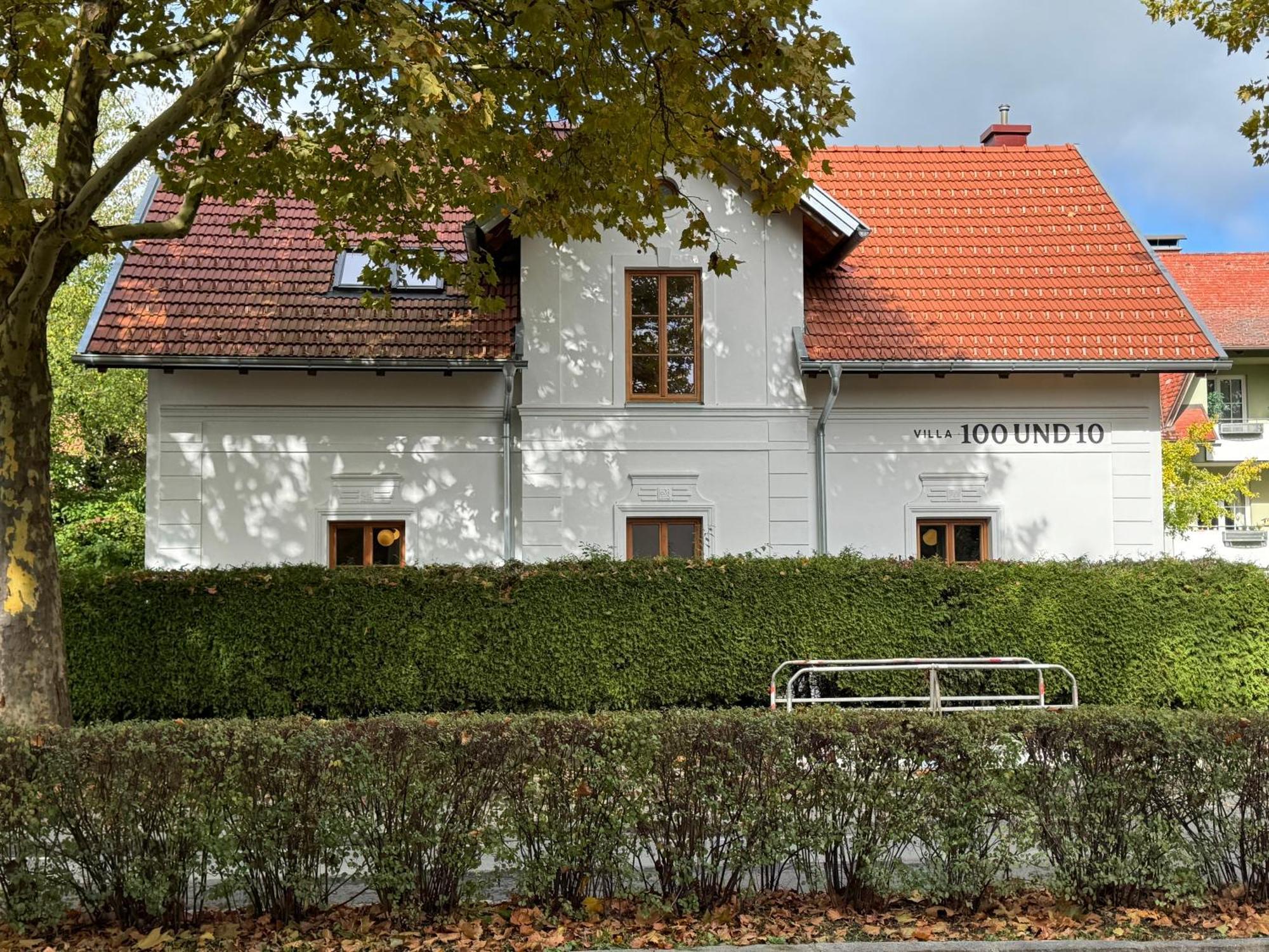 City-Loft In Villa 100Und10 - Charmantes Dachstudio Beim Lendkanal Klagenfurt am Woerthersee Esterno foto